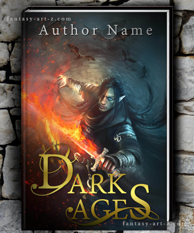 fantasy book cover design