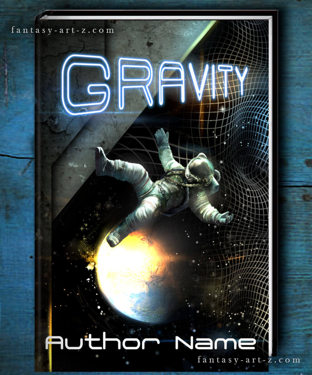 sci-fi premade book cover