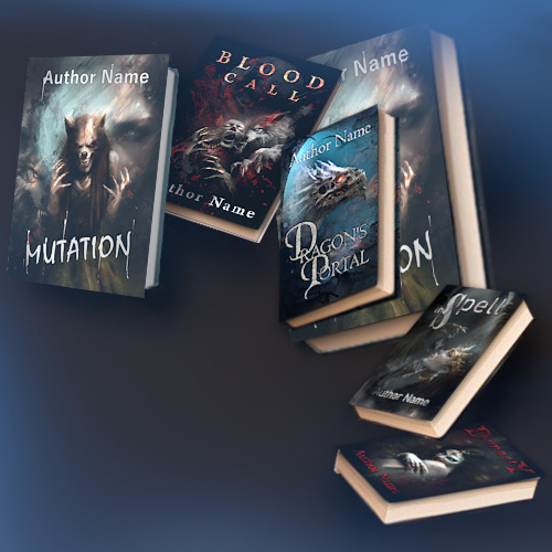 books, book covers, commissions for covers