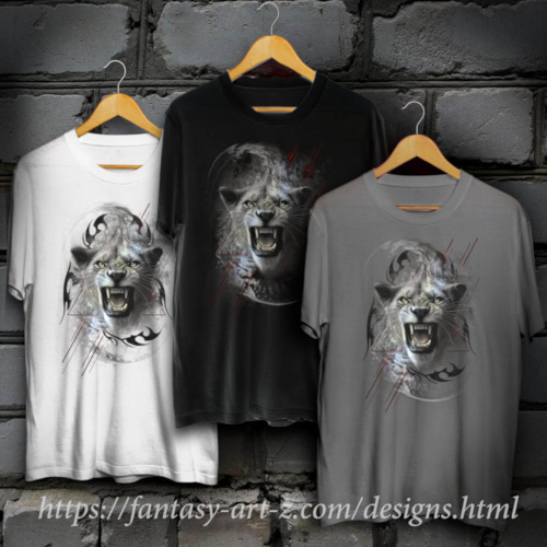 t-shirts example with fantasy designs